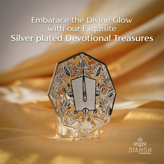 Silver Plated Tirupati T-Light for Pooja & Décor | Siansh Luxury Gifting