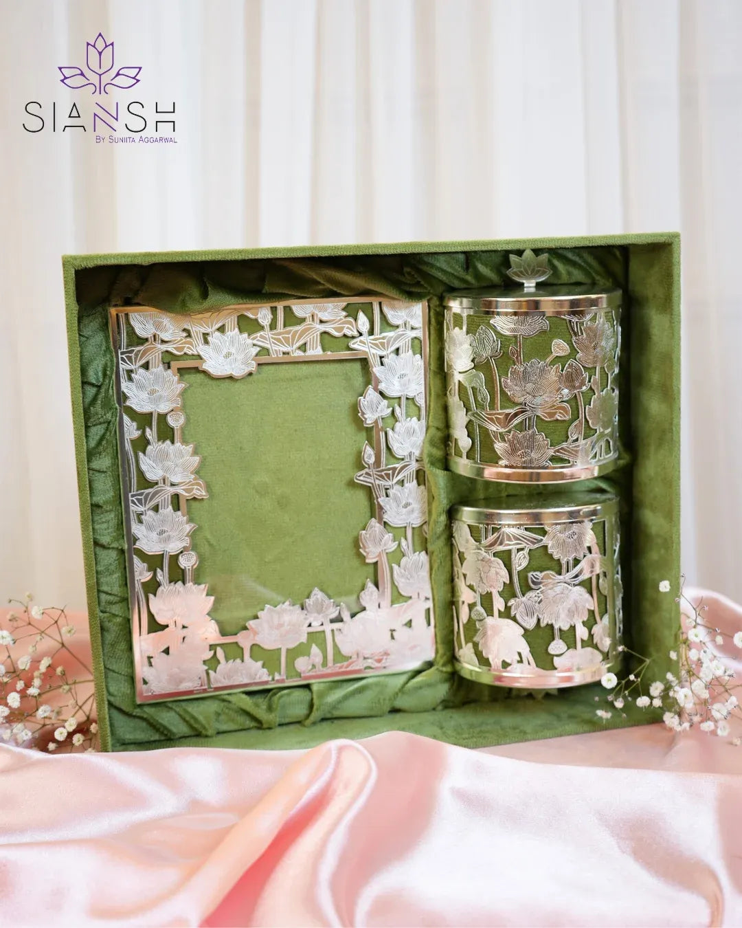 Exquisite Silver-Plated Luxury Gift Set – A Timeless Treasure