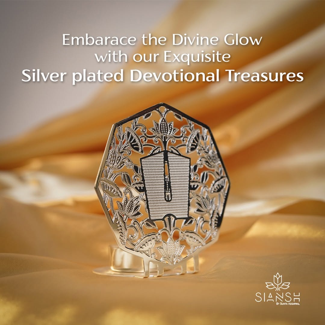 Silver Plated Tirupati T-Light for Pooja & Décor | Siansh Luxury Gifting
