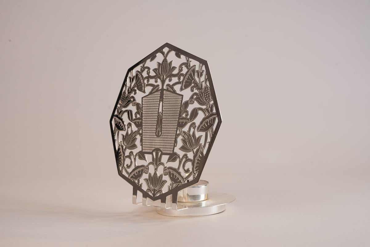Silver Plated Tirupati T-Light for Pooja & Décor | Siansh Luxury Gifting